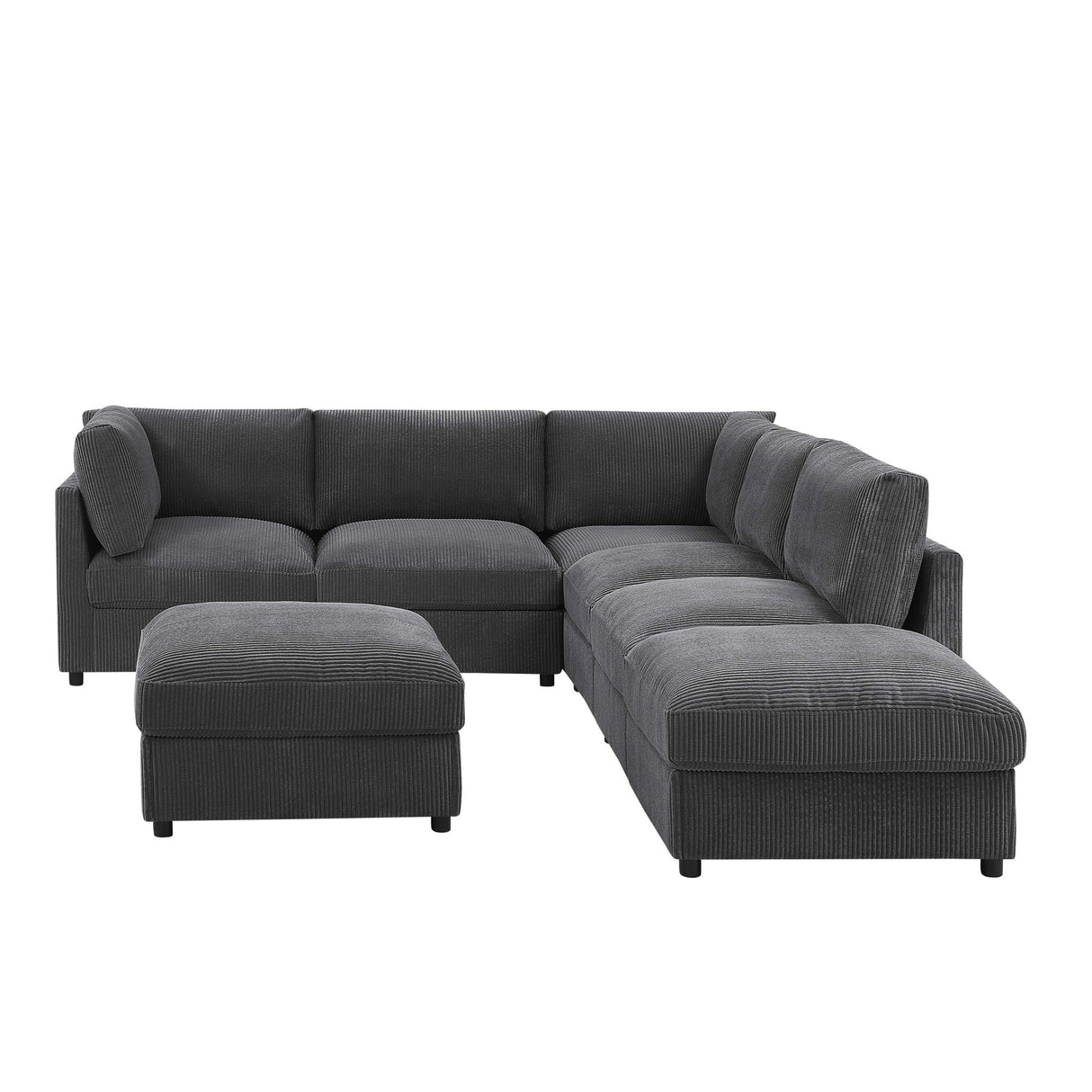 Modern Reversible Modular Sectional