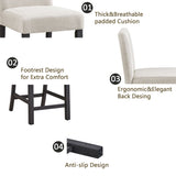5 Piece Counter Height Table Set With 4 Chairs