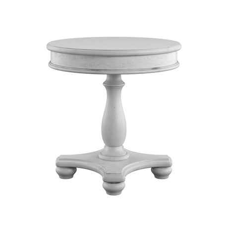 Mariano - Round End Table - Gray - End Tables - Alpine Outlets