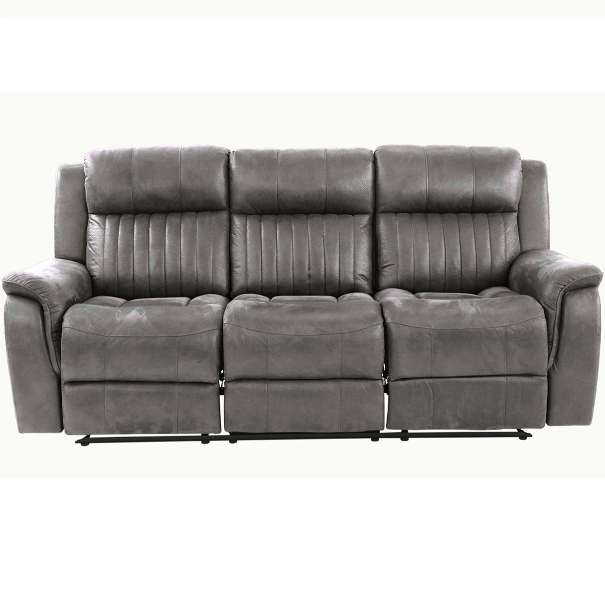 Contemporary Living Room Set, Horizontal And Vertical Tufting