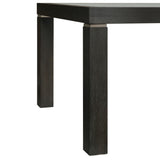 Elodie - Counter Table With Glass - Charcoal