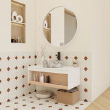 Floating Bathroom Vanity With Vessel Sink