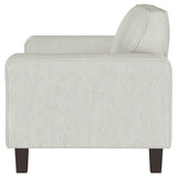 Xana - Track Arm Tufted Loveseat - Greige