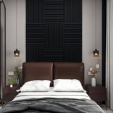 Acoustic Panels With Strip Design, Sound Absorbing Wall & Ceiling Panels