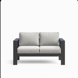 All-Weather Patio Loveseat With Thick Cushions