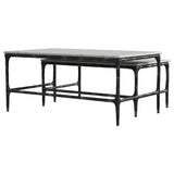 Ebby 2 - Piece Genuine Marble Top Nesting Coffee Tables - Coffee Tables available at Alpine Outlets in Denver