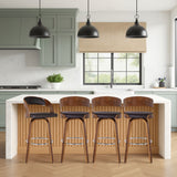 Shelly - 26" Counter Height Swivel Bar Stool