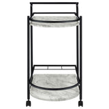 Serving Cart With Wine Rack