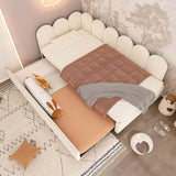 Upholstered Daybed With Pull-Out Bed