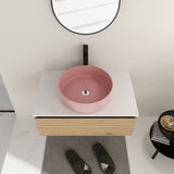 Wall Mounted Bathroom Vanity With Art Sink & 1 Soft Close Drawer