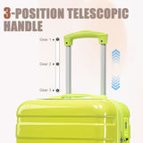 Luggage Set 14" / 20" With Combination Lock And Cosmetic Case