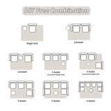 Convertible Floor Sofa Bed, Boneless Modular Sectional Sofa For Living Room