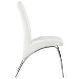 Darby - Upholstered Dining Side Chair (Set of 2) - White