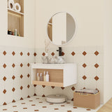 Floating Bathroom Vanity With Vessel Sink