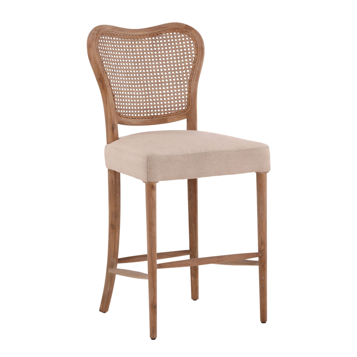 Leary - Counter Stool - Light Brown / Beige