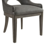 Hollywood Park - Dining Chair (Set of 2) - Dark Gray