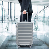 3 Pieces Set 20" / 24" / 28" Spinner Wheel Luggage With Combination Lock