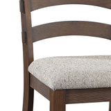 Pascaline - Rustic Side Chair (Set of 2) - Gray / Brown - Chair Sets - Alpine Outlets