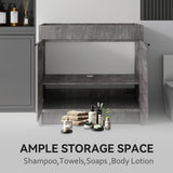 Freestanding Bathroom Vanity Cabinet With Soft Close Doors, Cabinet Only