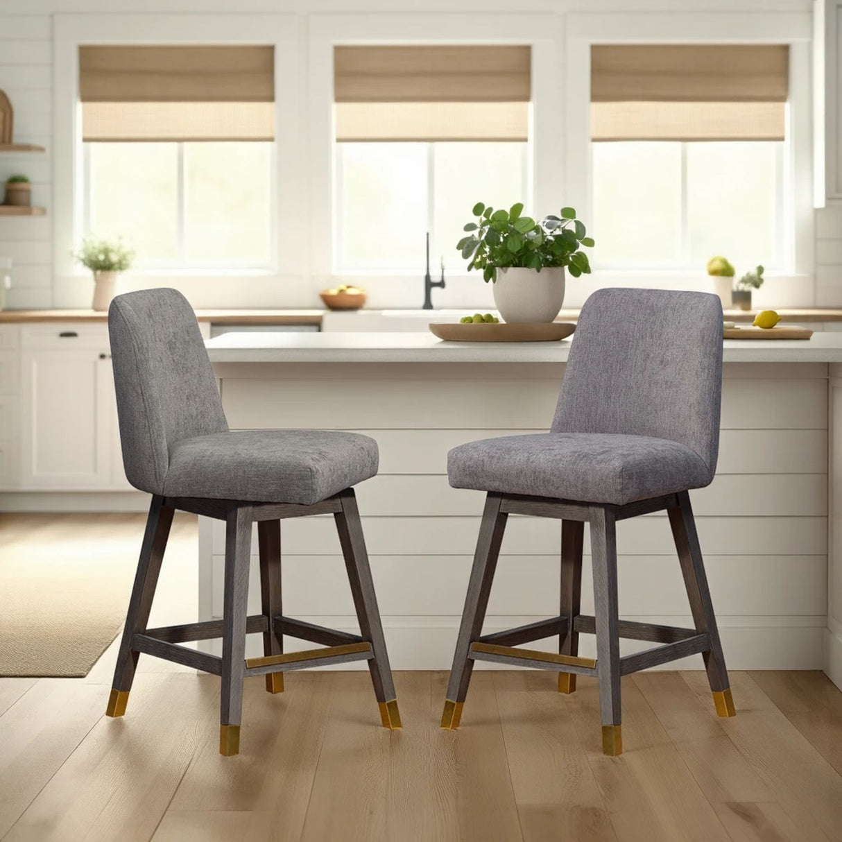 Amelia - Swivel Counter Stool