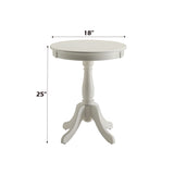 Alger - Accent Table - White - Accent Tables - Alpine Outlets