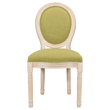 Upholstered With Round Back Dining Chairs (Set of 2)