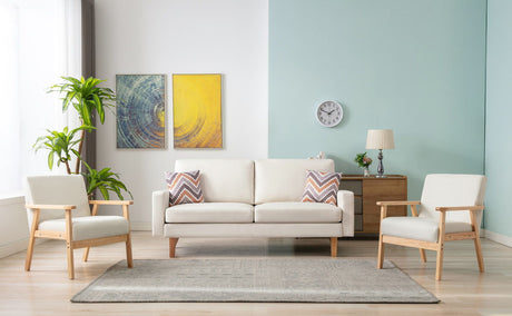Bahamas - Sofa Set With 2 Throw Pillows - 2 Piece Living Room Sets - Alpine Outlets