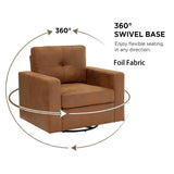 360 Degree Rotation Single Sofa Chair For Living Room