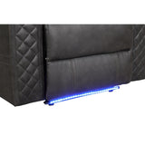 Benz - LED & Power Recliner Chair With Adjustable Headrest