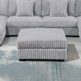 Contemporary Style Modular Sectional Sofa Set With USB, Cup Holder