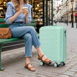 Spinner Luggage Set With Combination Lock