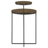 2 Tier Accent Table - Brown