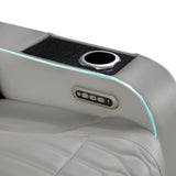 Electra - Power Reclining Set With Power Headrests, Massage And LED Lighting - 3 Piece Living Room Sets available at Alpine Outlets in Denver