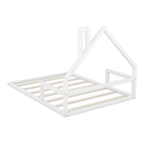 Elegant Floor Bed With House Shaped Headboard - Platform Beds available at Alpine Outlets in Denver