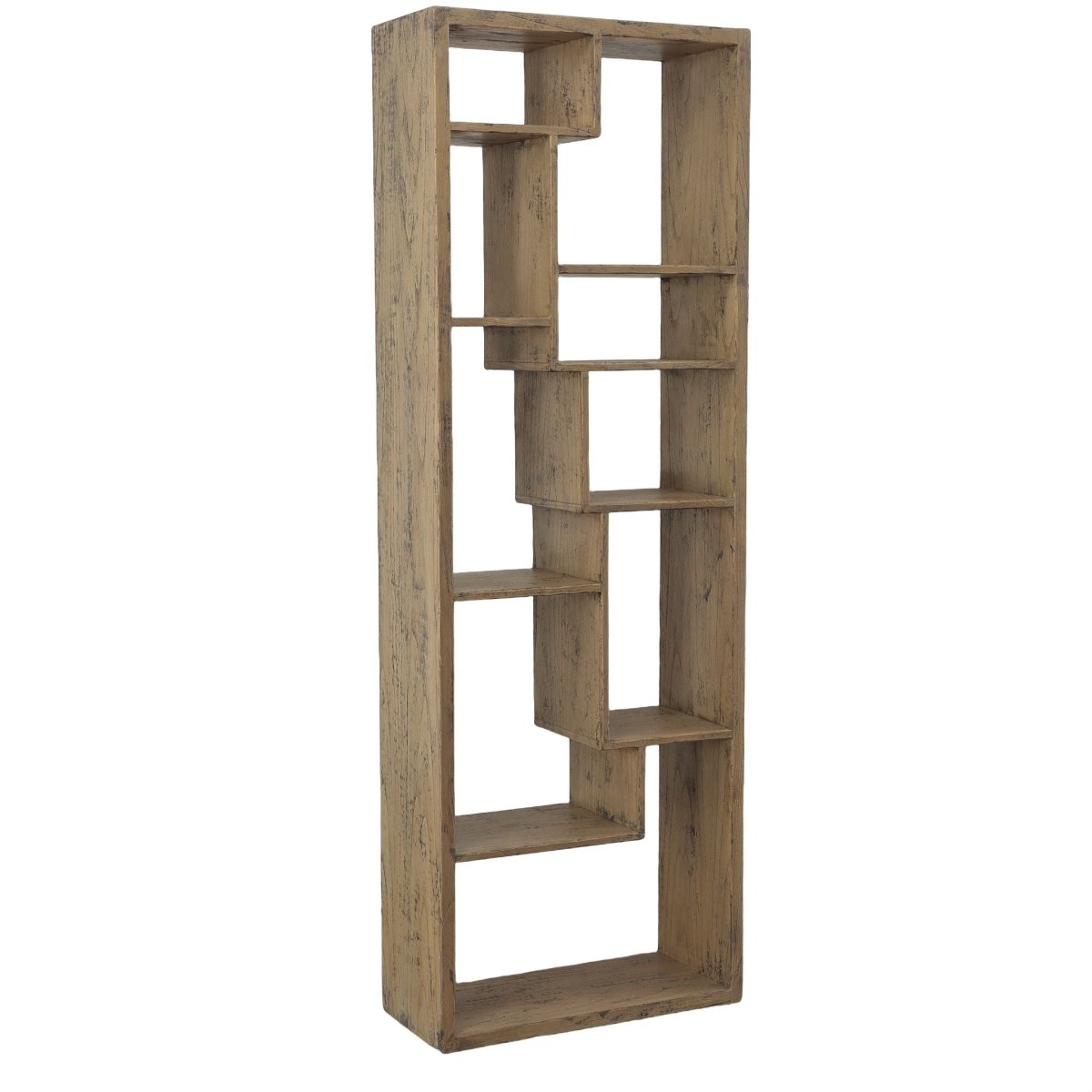 Elkin - Bookshelf - Dark Brown - Etageres available at Alpine Outlets in Denver