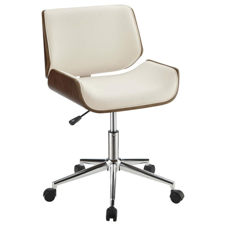 Elvane Swivel Office Chair with Adjustable Height - Office Furniture - Alpine Outlets
