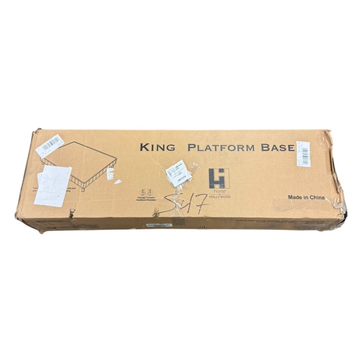 Enforce King Boxspring (ID N045671) - Alpine Outlets