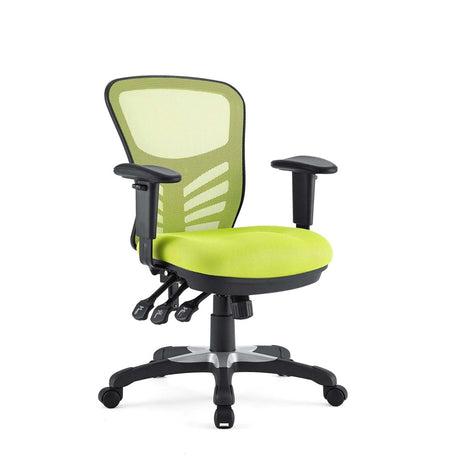 Ergonomic Mesh Office Chair – Green Adjustable - Workspace - Alpine Outlets