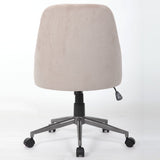 Ergonomic Office Enveloping Bucket Back Swivel Computer Chair - Beige - Swivel Chairs available at Alpine Outlets in Denver