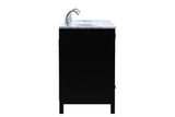 Erina 60 inch Double Bathroom Vanity in Black - 🟢 Bathroom Vanities available at Alpine Outlets in Denver