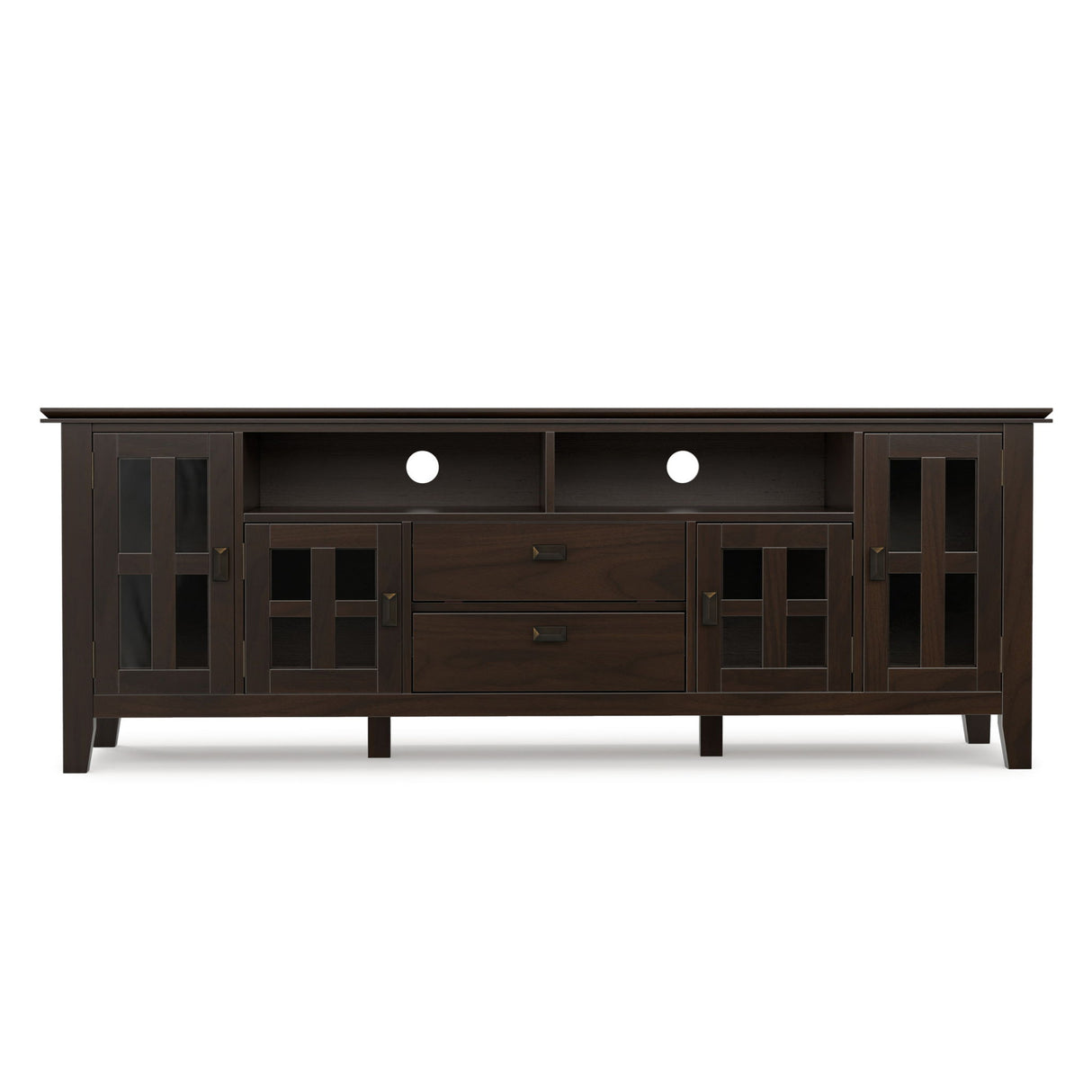 Artisan - TV Media Stand - Tobacco Brown