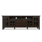 Artisan - TV Media Stand - Tobacco Brown