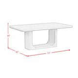Rosalie - 72" Rectangular Dining Table