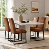 Oversized Square Design Dining Chairs For Home