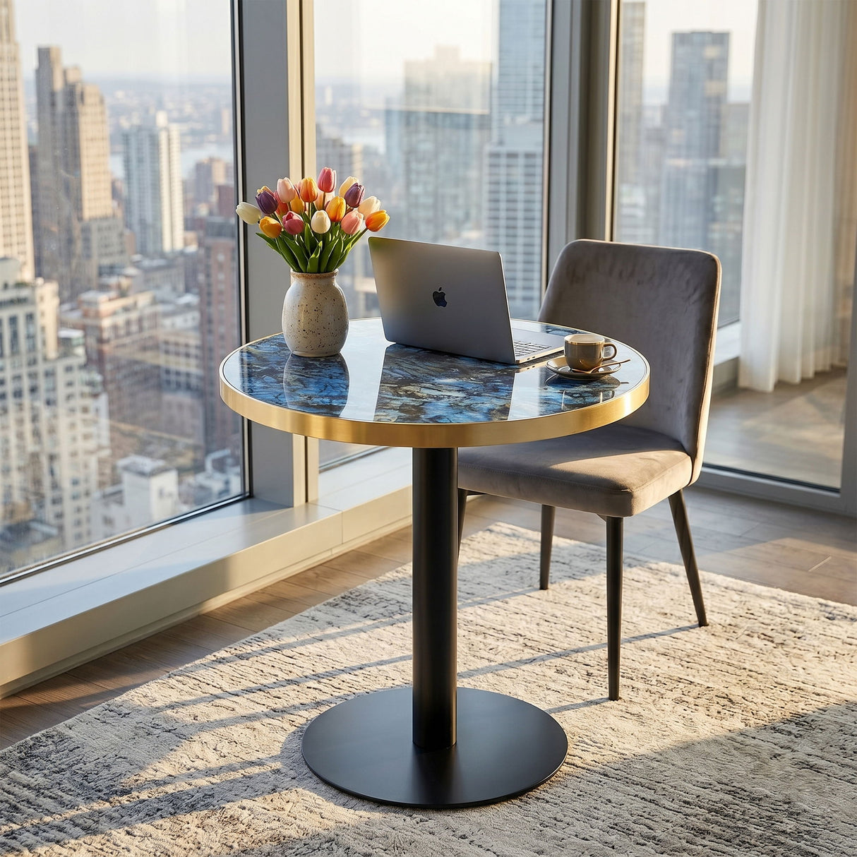 Elegant Round Bistro Table