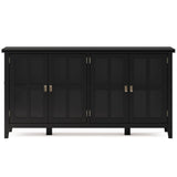 Artisan - Handcrafted Wide 4 Door Storage Cabinet