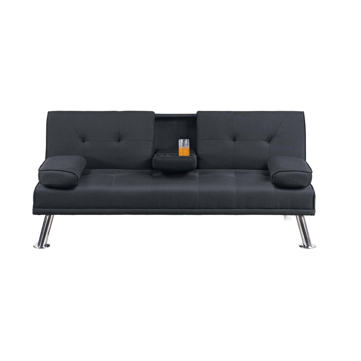 Adjustable Sofa With Fold Down Table And Cup Holders