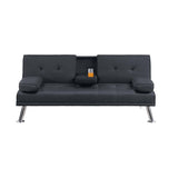 Adjustable Sofa With Fold Down Table And Cup Holders