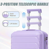 Spinner Luggage Set With Combination Lock