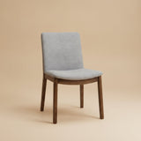 Laura - Mid-Century Modern Solid Wood Dining Chair (Set of 2)